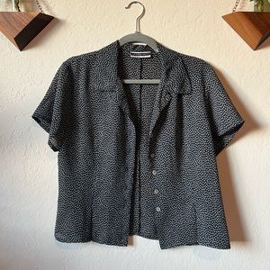 Amanda Smith Vintage Button Up Blouse